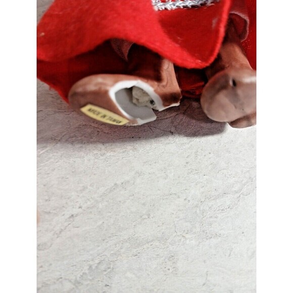 3 Vintage Porcelain Yellow & Red Dolls 9ins Tall Very Unique. - Picture 5 of 9